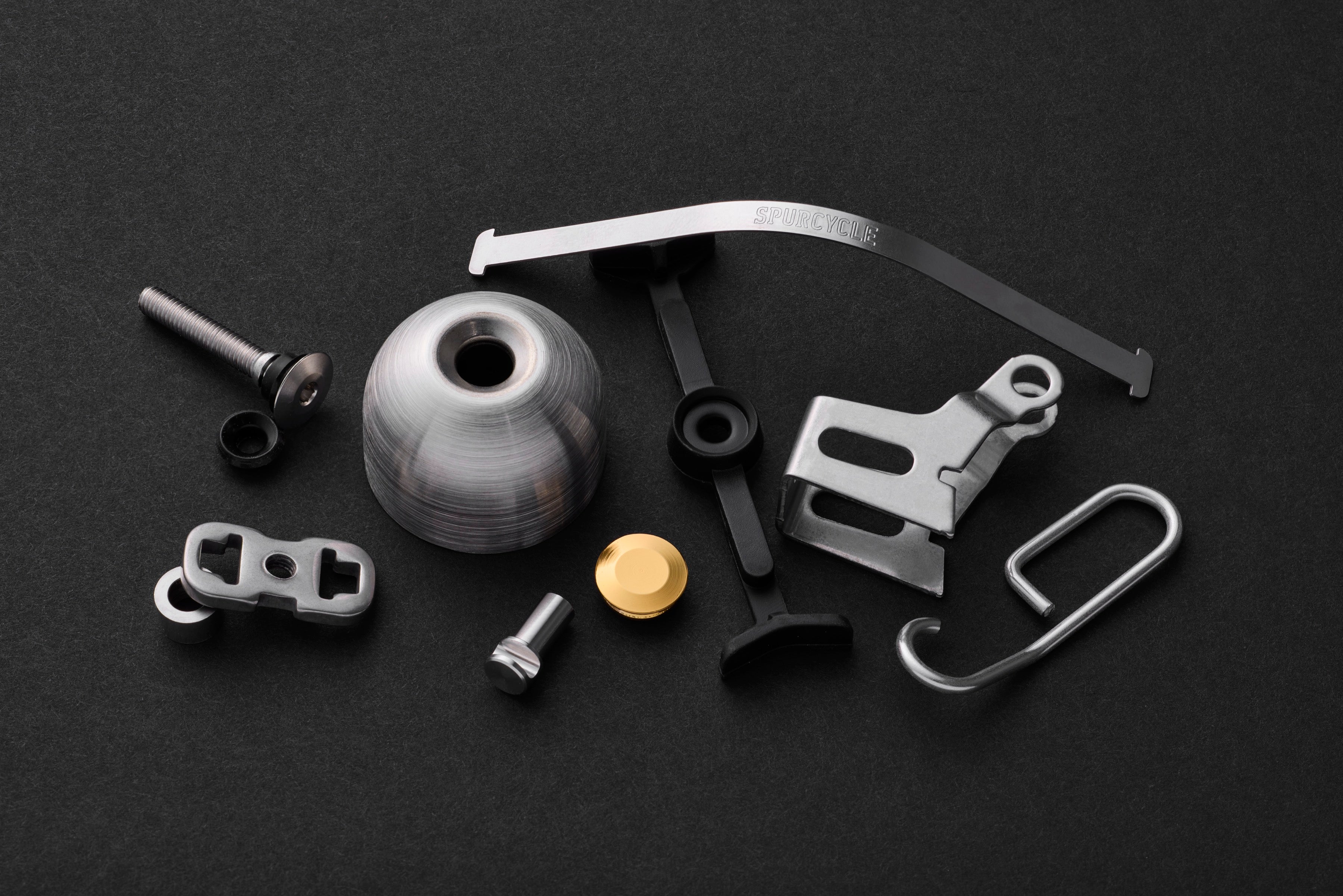 Original Bell - BLK+GLD – Spurcycle